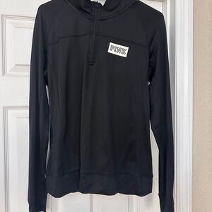 PINK Victoria's Secret Black Logo Sweatshirt